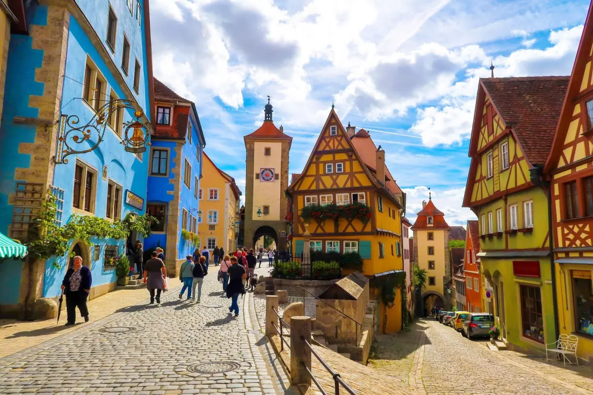 красивые города Германии – Ротенбург или Ротенбург-об-дер-Таубер